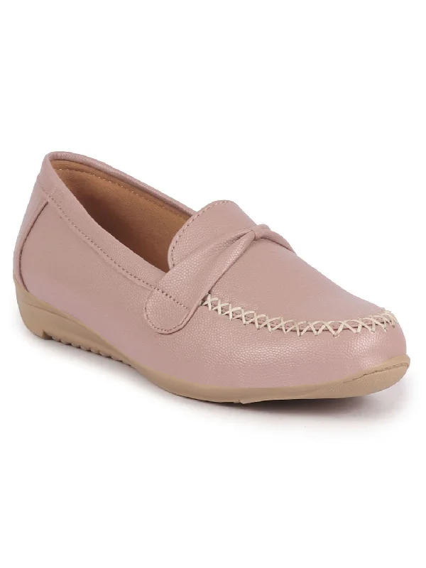 casual boots for women’s weekend outfits -Women Purple Dress Formal Stitched Tie Buckle Strap Slip On Shoes|Memory Cushion Insole|Pull On Shoe|Office Shoe