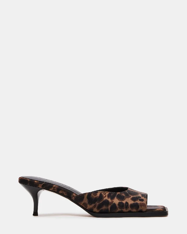 women’s elegant heels for formal events -GEM LEOPARD