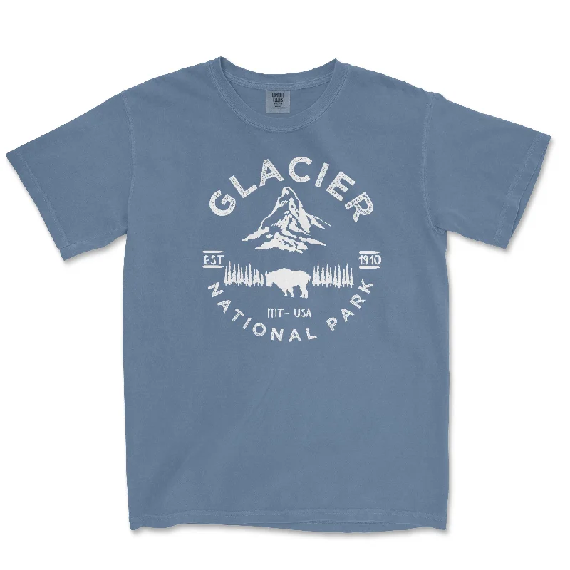 women’s stylish cardigans for 2025 trends -Glacier National Park Comfort Colors T Shirt