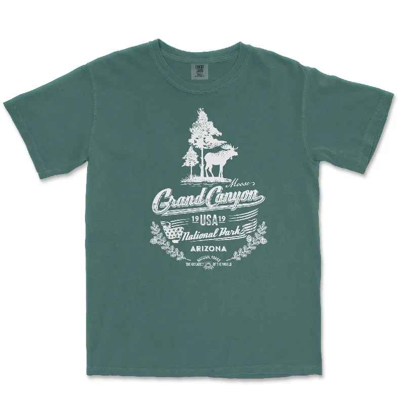 women’s trendy tops for active days -Grand Canyon National Park Comfort Colors T Shirt