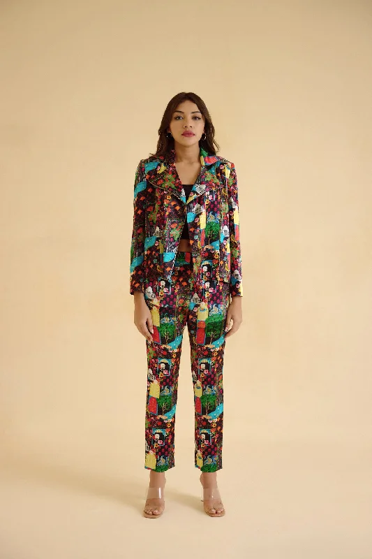 chic women’s blouses for spring fashion -My India Print Pants