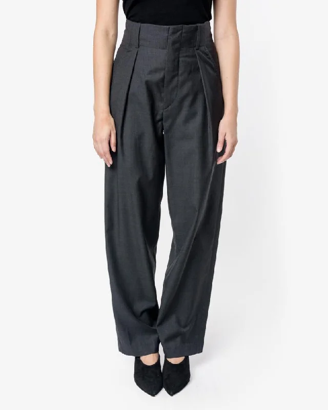 versatile sweaters for women’s casual style -Meddy Trouser in Anthracite