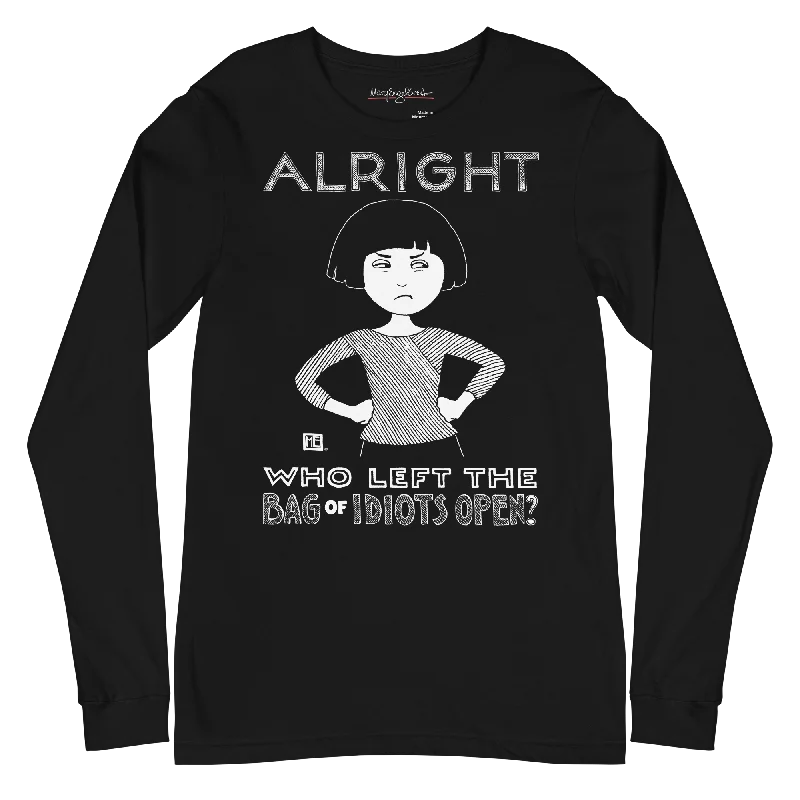 elegant dresses for women’s special celebrations -Bag of Idiots Unisex Long Sleeve Shirt