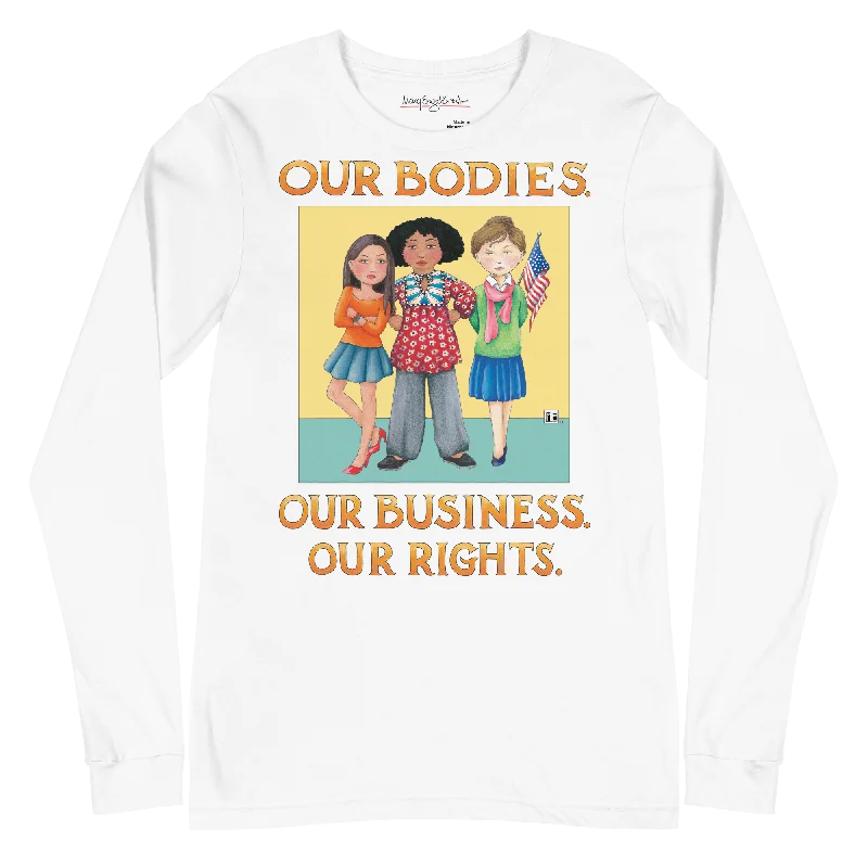 women’s comfortable dresses for casual days -Our Rights Unisex Long Sleeve Shirt