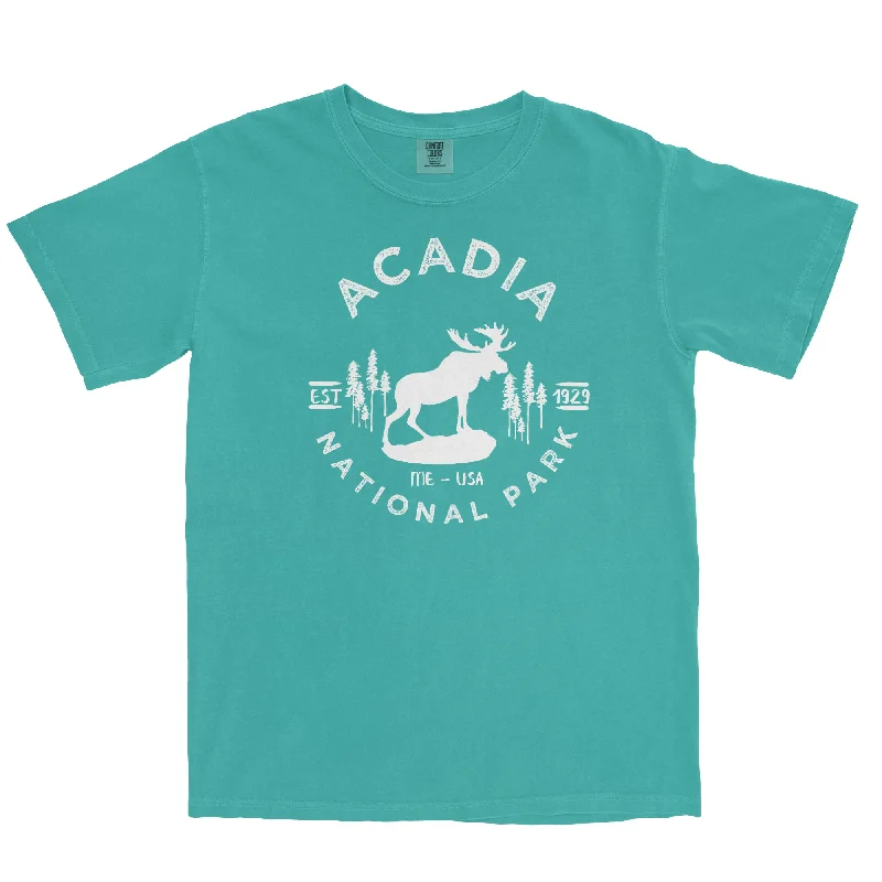 stylish women’s skirts for work and play -Acadia National Park Comfort Colors T Shirt