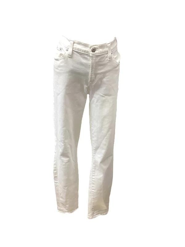 comfortable women’s pants for travel -J. Crew Women's Jeans Cream 29