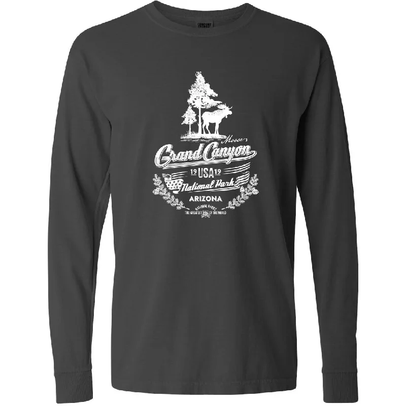 chic women’s skirts for day-to-night wear -Grand Canyon National Park Comfort Colors Long Sleeve T Shirt