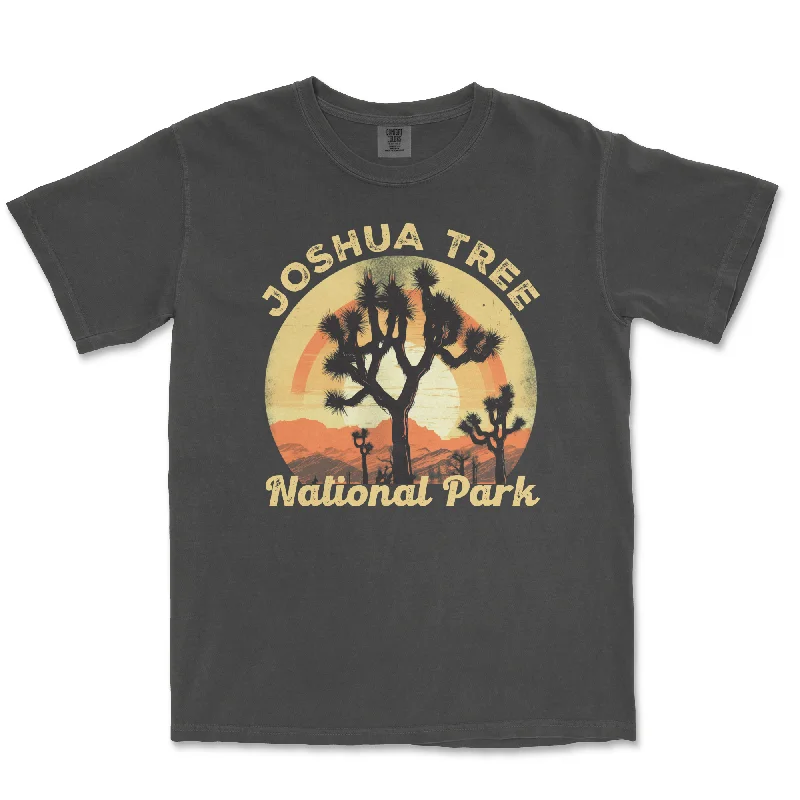 women’s trendy tops for active days -Joshua Tree National Park Comfort Colors T Shirt