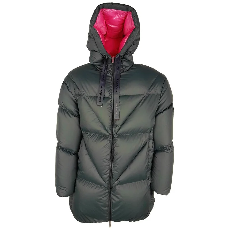 fashionable sweaters for women’s cold weather -Centogrammi  Nylon Jackets & Women's Coat