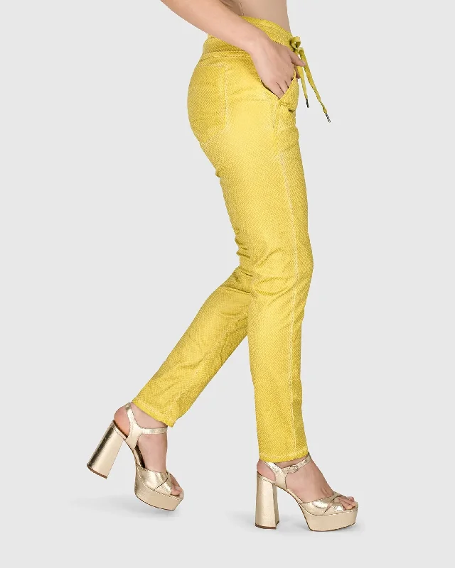 women’s workwear outfits with modern style -Iconic Stretch Jeans, Honey Snake