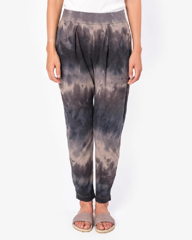 chic skirts for women’s office wear -Easy Pant in Tie Dye Dusty Clay