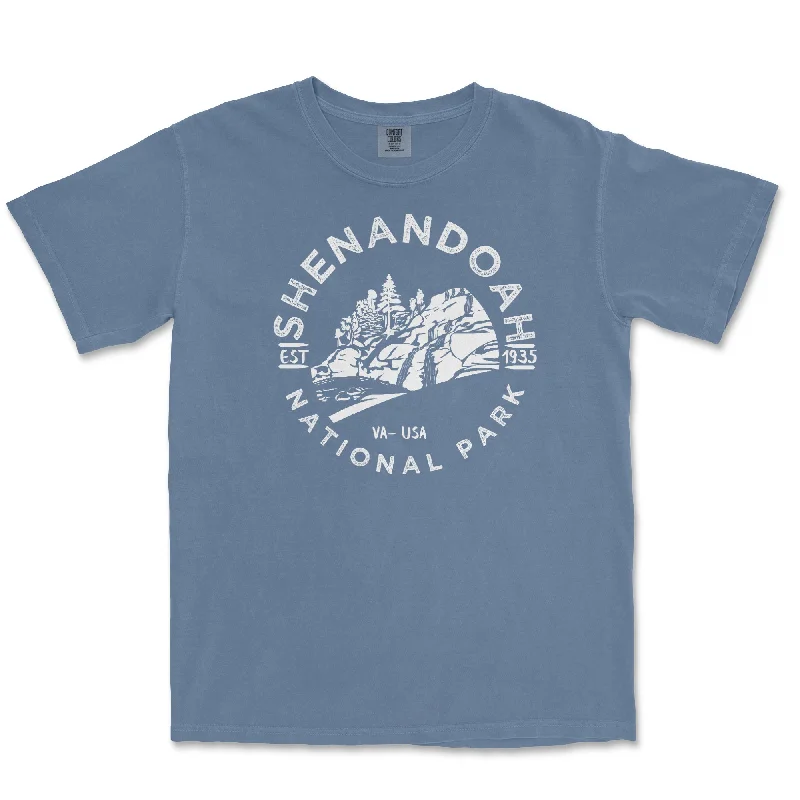 comfortable women’s sweaters for fall weather -Shenandoah National Park Comfort Colors T Shirt