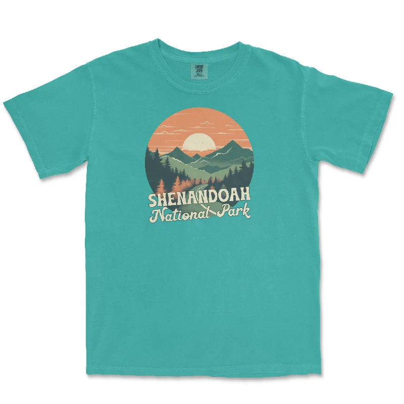 comfortable women’s maxi dresses for summer -Shenandoah National Park Comfort Colors T Shirt