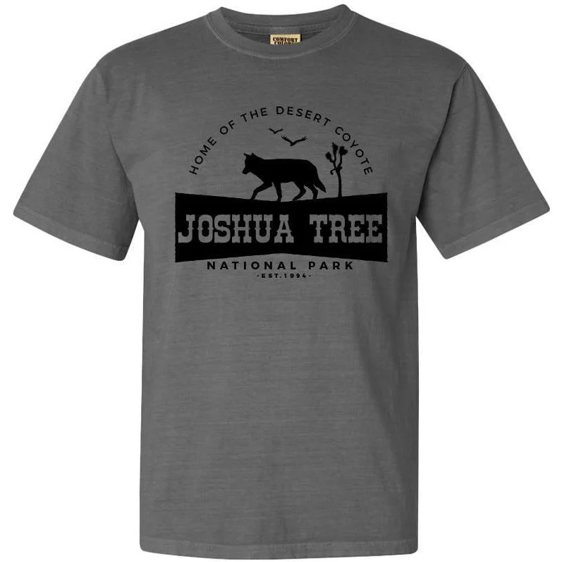 women’s fashionable tunics for casual wear -Joshua Tree National Park Comfort Colors T Shirt