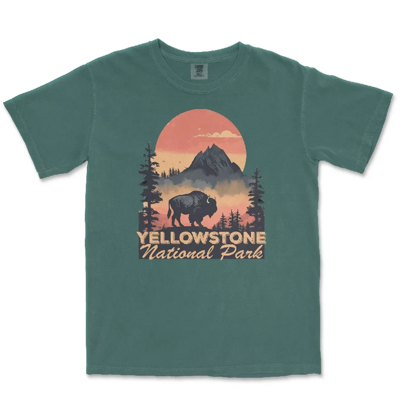 fashionable women’s pants for office wear -Yellowstone National Park Comfort Colors T Shirt