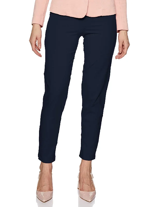 women’s trendy tops for casual days -Rupa Softline Blue Women's Pants