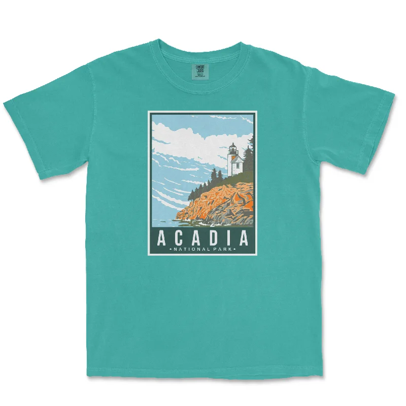 women’s chic blazers for work wear -Acadia National Park Comfort Colors T Shirt