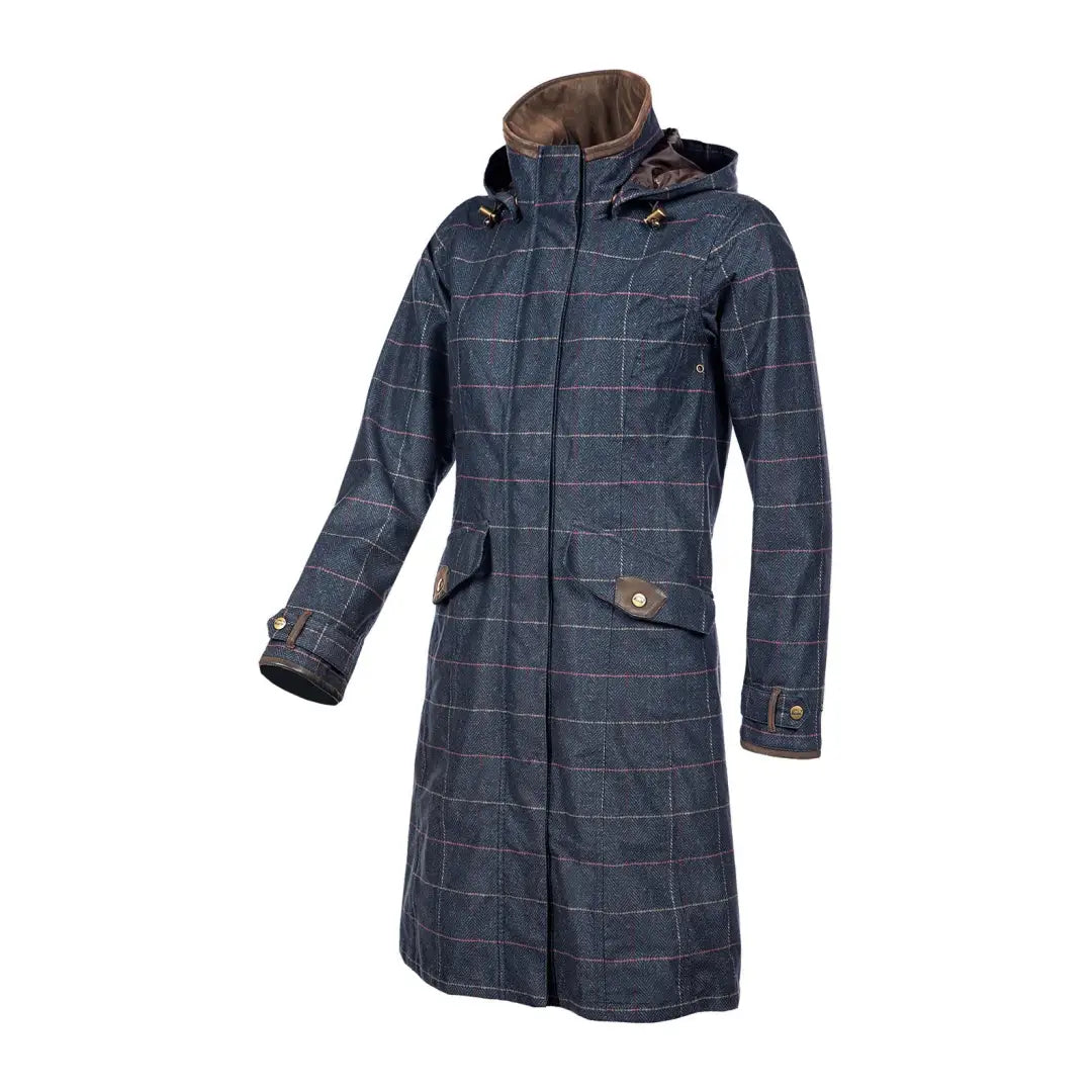 stylish women’s coats for fall weather -Baleno Twyford Ladies Printed Tweed Coat