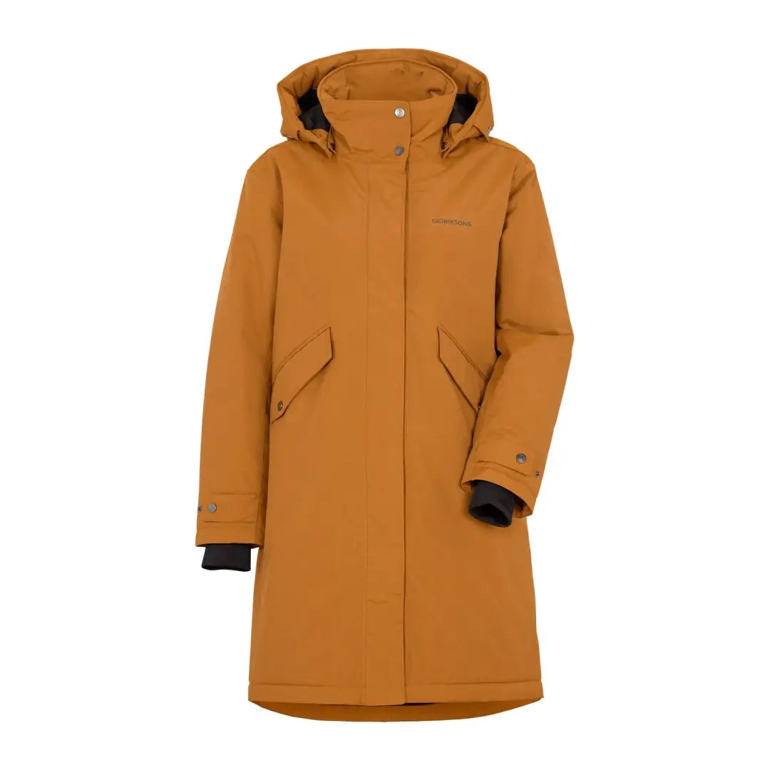 women’s fashionable tunics for casual wear -Didriksons Josefine Womens Parka