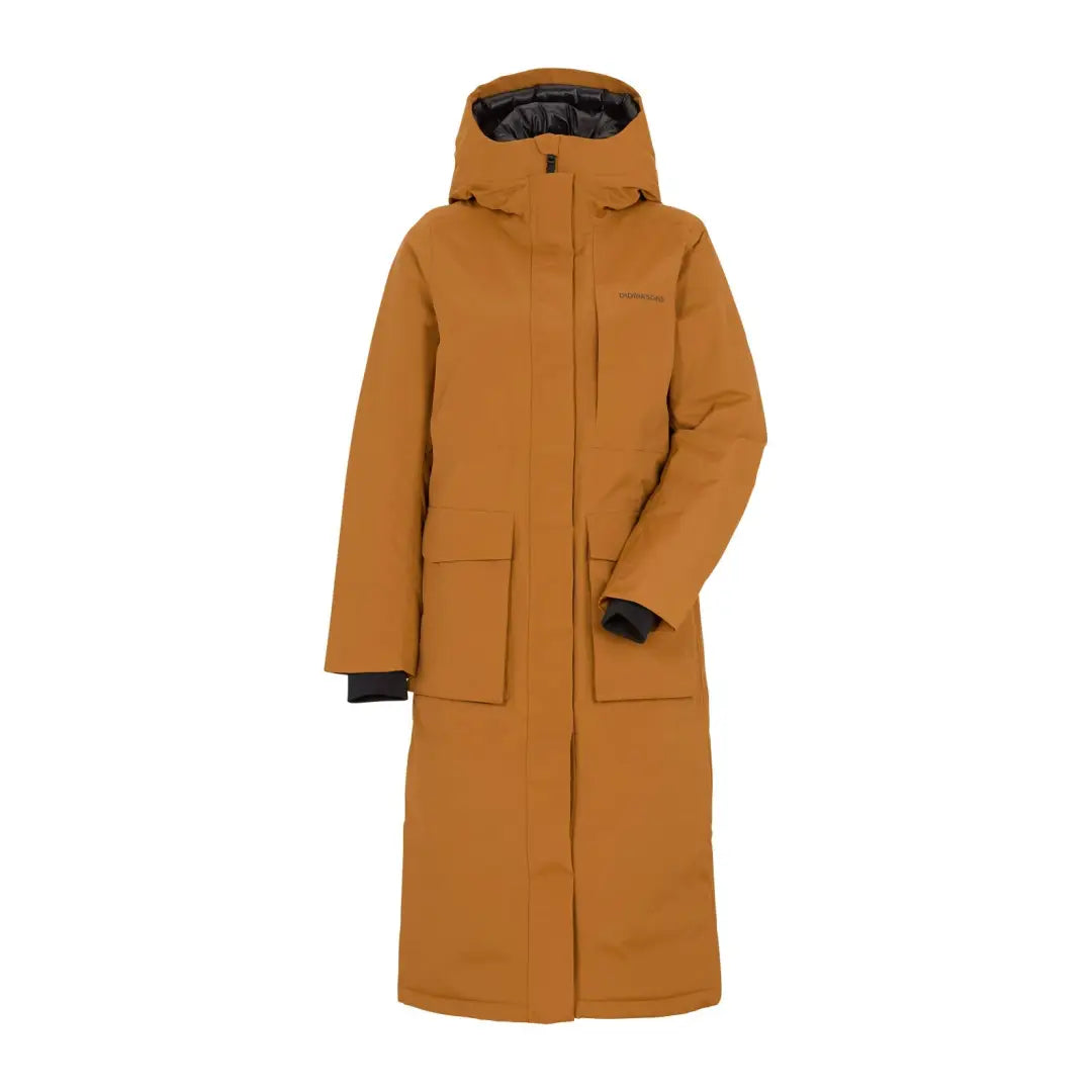 trendy tunics for women’s spring wear -Didriksons Leya Long Womens Parka 2