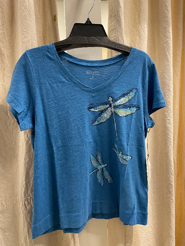 women’s cozy sweaters for chilly fall days -Destination Tee in Dragonflies by Escape