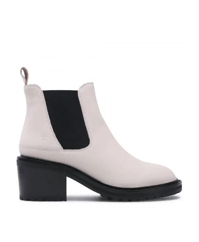 women’s trendy sneakers for street style -Clare Ankle Boots In Coconut