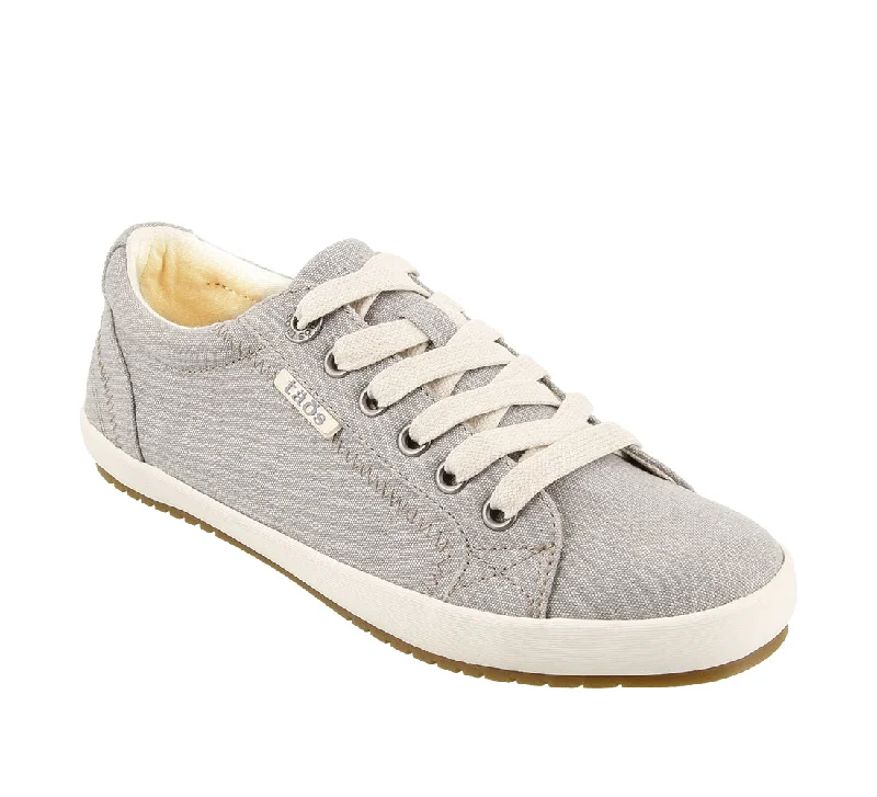 women’s casual slip-on shoes for comfort -Star - Grey Wash