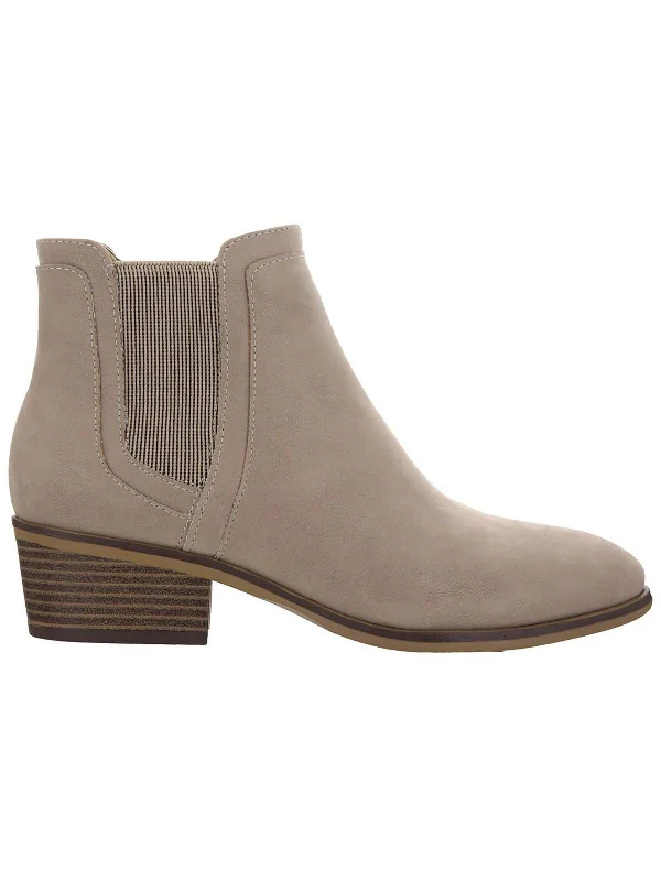 trendy shoes for women’s summer adventures -Talya Womens Block Heel Ankle Chelsea Boots