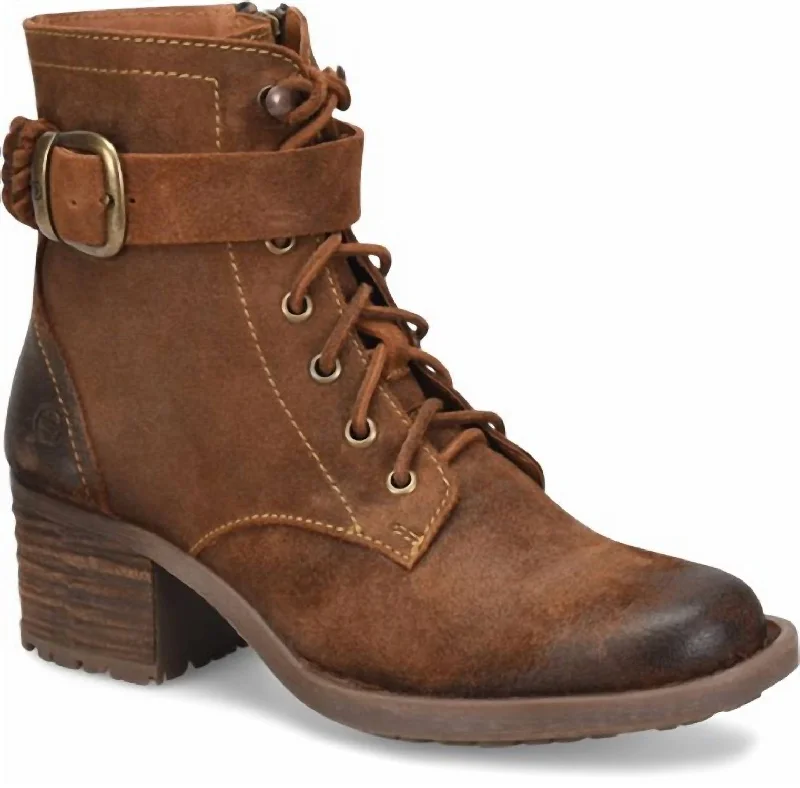 luxury boots for women’s chic style -Women's Mohave Ankle Boot In Brown