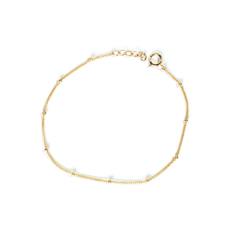 women’s silver watches for stylish daily wear -Ball Chain Bracelet