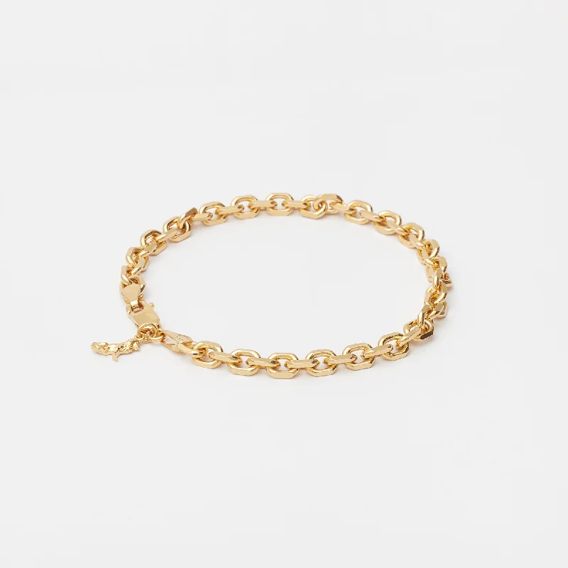 women’s stackable rings for everyday elegance -Diamond Cut Bracelet in Gold for her