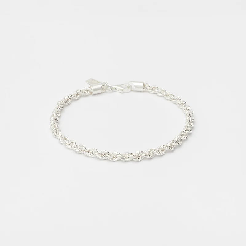 chic diamond necklaces for women’s holiday gifts -Eternal Link Bracelet in Silver for Him