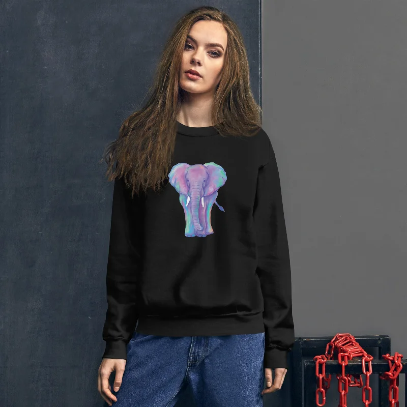 elegant women’s dresses for business dinners -Elephant Dream Crewneck Sweatshirt