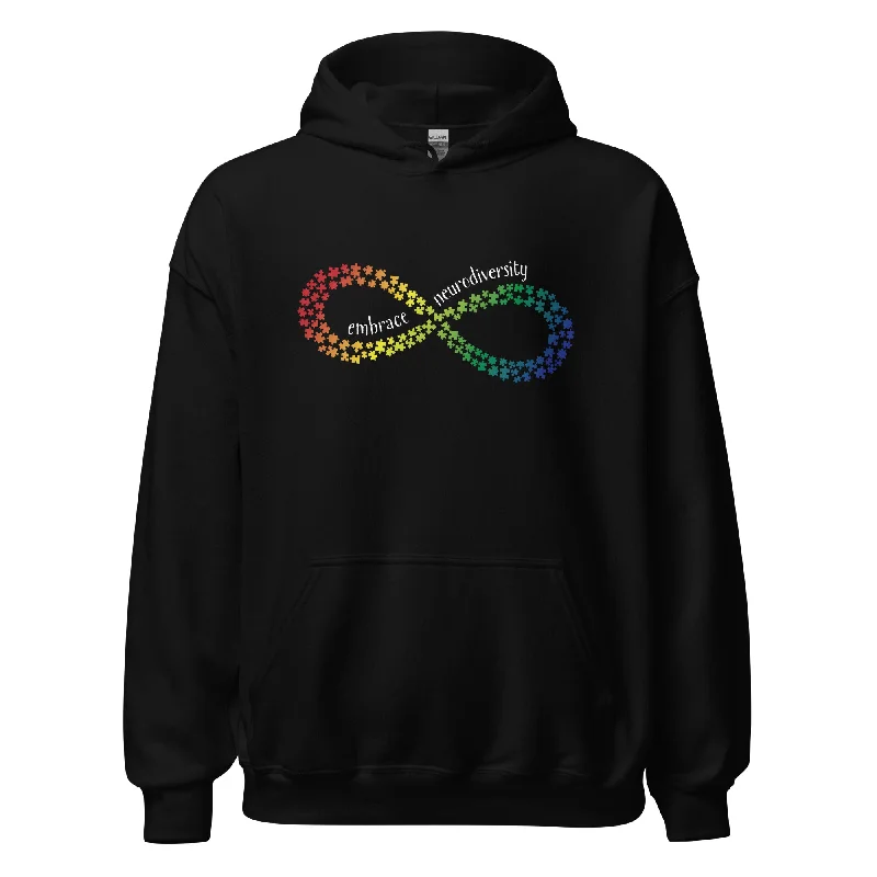 casual dresses for women’s daily wear -Embrace Neurodiversity Hoodie