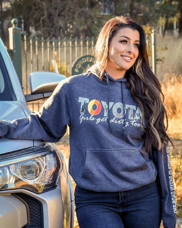 elegant women’s jackets for formal dinners -Toyota Girl Unisex Pullover Hoodie