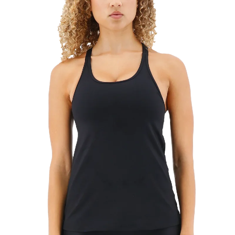 women’s fashionable loungewear for weekends -Women's Solid Taylor Tank