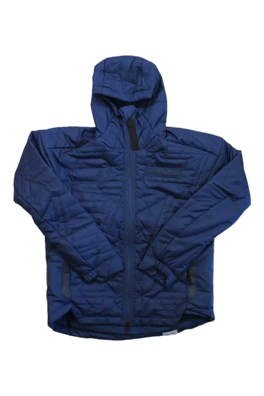 women’s cozy cardigans for layering in winter -Adidas Women's Terrex Myshelter Primaloft Hooded Jacket