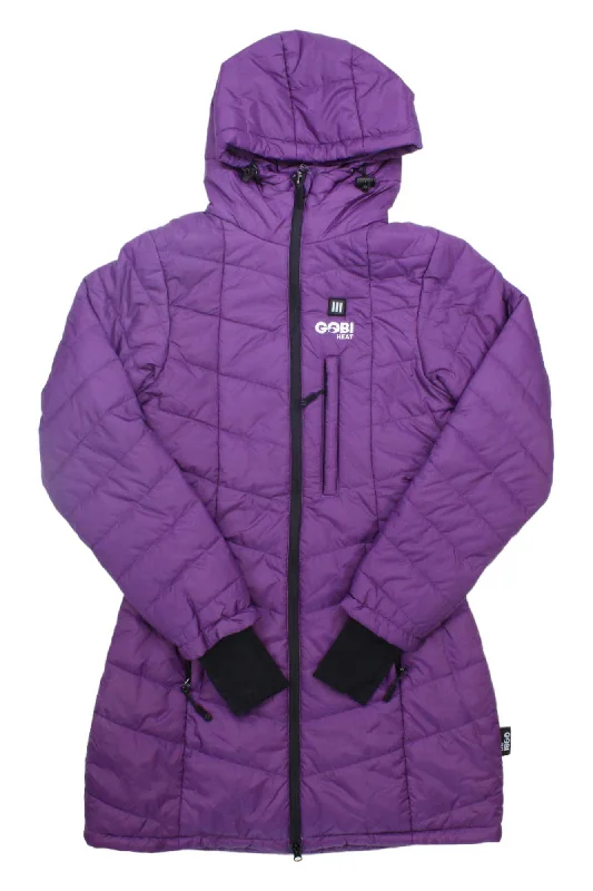 casual jackets for women’s street style -Gobi Heat Women's Victoria 5 Zone Heated Puffer Jacket