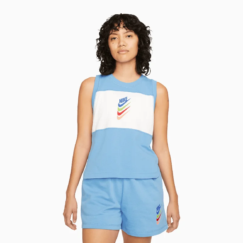 chic blazers for women’s office wardrobe -Women's Nike Sportswear DNA Tank Top