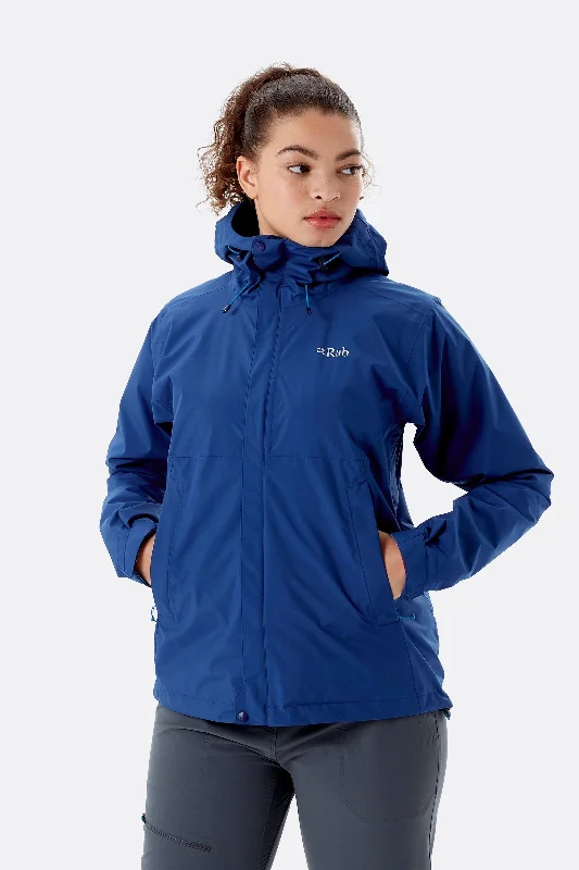 women’s fashionable jackets for fall outfits -Downpour Eco Waterproof Jacket (Women's)