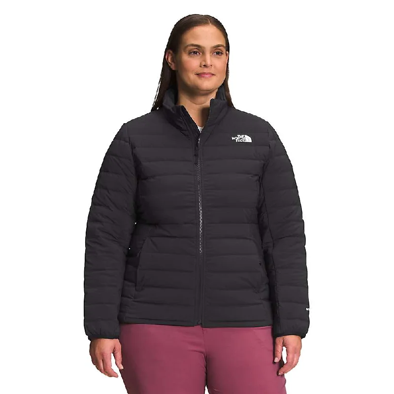 women’s cozy cardigans for layering in winter -The North Face Women's Plus Belleview Stretch Down Jacket