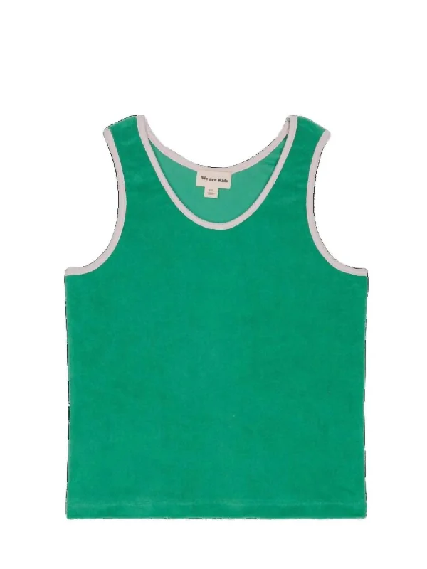 chic dresses for women’s summer evenings -Kids Marcel Tank Top In Paradise