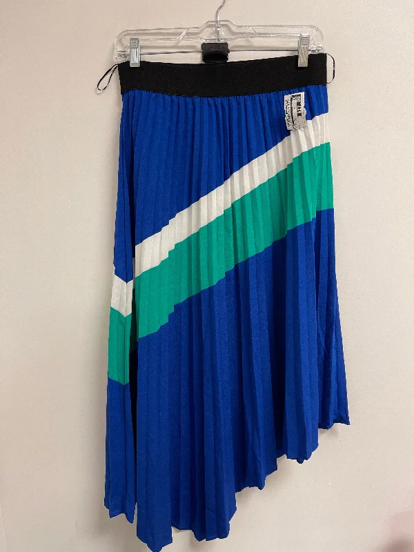 comfortable women’s loungewear for home -Skirt Maxi By Dkny In Blue & Green, Size: 8