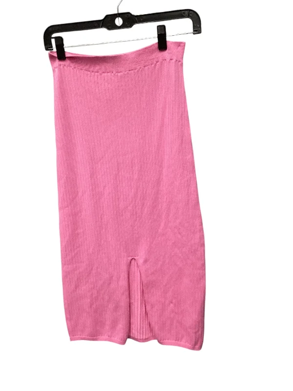 casual dresses for women’s daily wear -Skirt Midi By Free People In Pink, Size: M