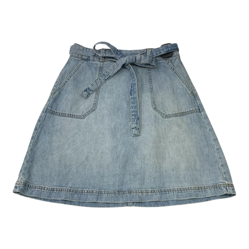 chic women’s outerwear for fall fashion -Skirt Mini & Short By Gap In Blue Denim, Size: 2