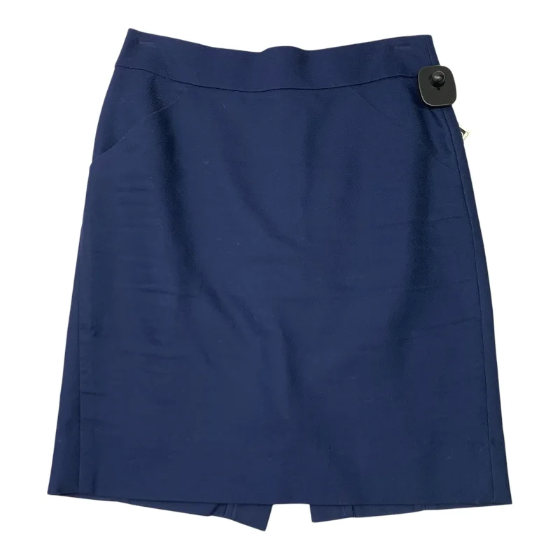 trendy women’s skirts for summer outfits -Skirt Mini & Short By J. Crew In Navy, Size: Petite   Xs