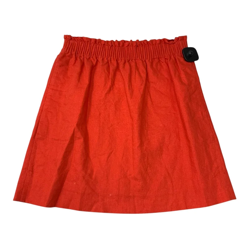 casual dresses for women’s vacation outfits -Skirt Mini & Short By J. Crew In Red, Size: Xs