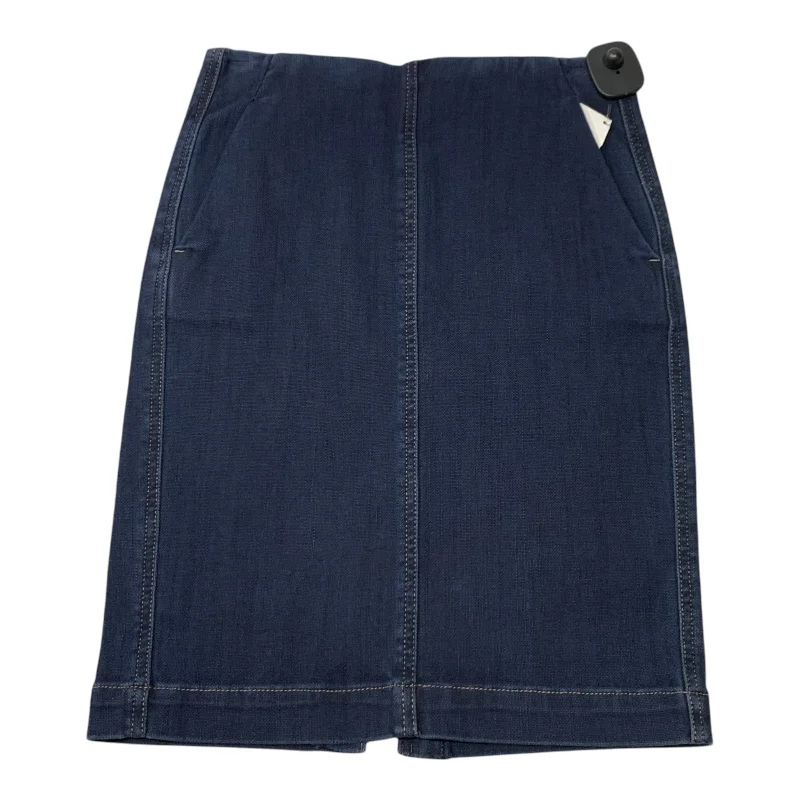 stylish tunics for women’s casual looks -Skirt Mini & Short By Loft In Blue Denim, Size: Xxs