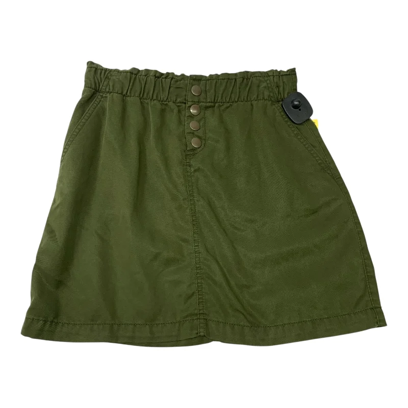 women’s trendy shirts for work or play -Skirt Mini & Short By Loft In Green, Size: Xsp