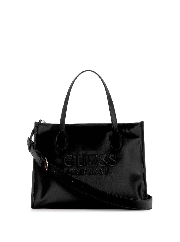 affordable handbags for women’s everyday style -Black Silvana Tote Bag